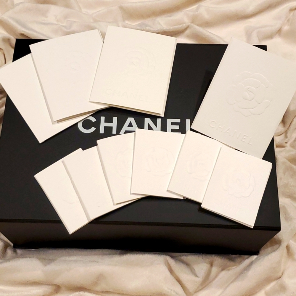 CHANEL receipt holder bundle (10 pieces)